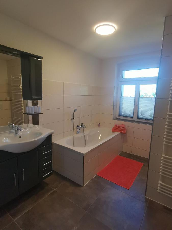 Ferienwohnung Wanderglueck Rathmannsdorf Exteriér fotografie